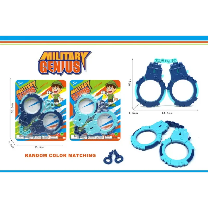 Military Genius Toy Handcuffs