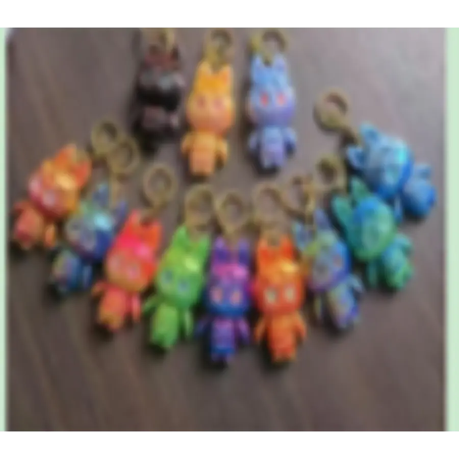 Plastic Cartoon Keychain – Cute & Colorful Keyrings for Kids