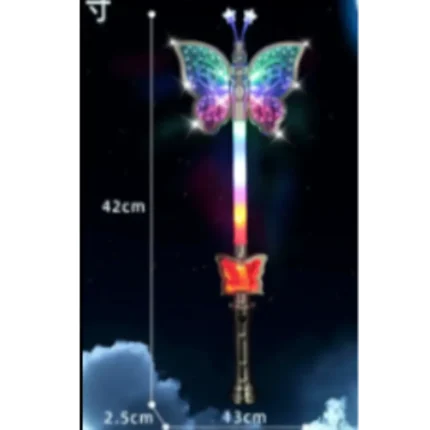 Musical Butterfly Wand – Light & Music Toy for Kids
