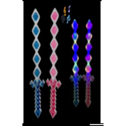 Diamond Pixel Sword Toy – Exciting LED Sword for Kids
