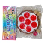 Cheese cake taba Squishy with pompom 2