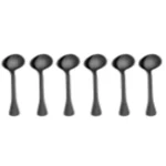 Premium Matte Black Tea Spoons – Modern & Stylish