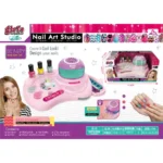 kids nail art studio set