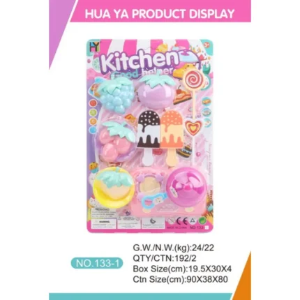 Pretend play Kitchen Play Dessert Set