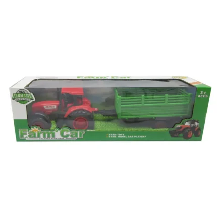 SDMAX Farm Tractor with Trailer