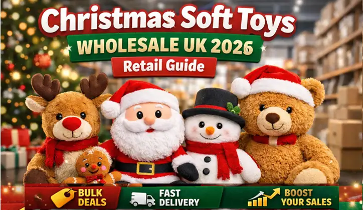 Christmas Soft Toys Wholesale UK 2025 | Bulk Plush Deals