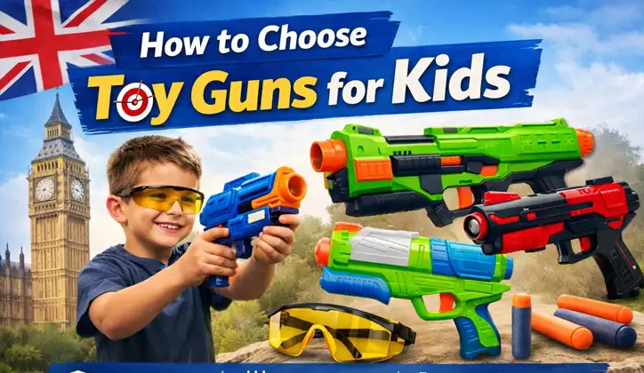 How to Choose Toy Guns Safely for Kids in the UK