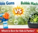 Bubble Guns vs Bubble Machines: Which Bubble Toy Is Better?