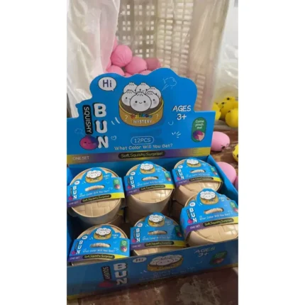 Squeezy Dumpling Bun Squishy Toy