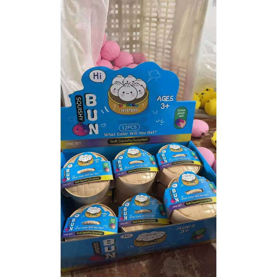 Squeezy Dumpling Bun Squishy Toy Squeezy Dumpling Bun Squishy Toy