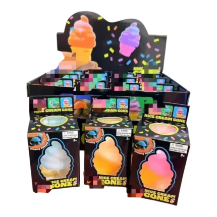 NeeDoh Nice Cream Cone fidget toys