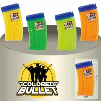 6mm Colored BB Pellets for Toy Guns – 500 PCS Refill Pack | SDMAX TOYS WHOLESALER