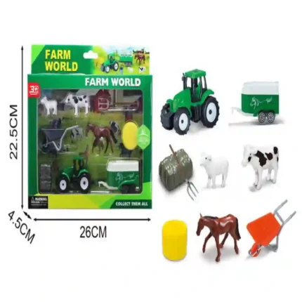 Farm World Tractor Playset | SDMAX Toys Wholesaler