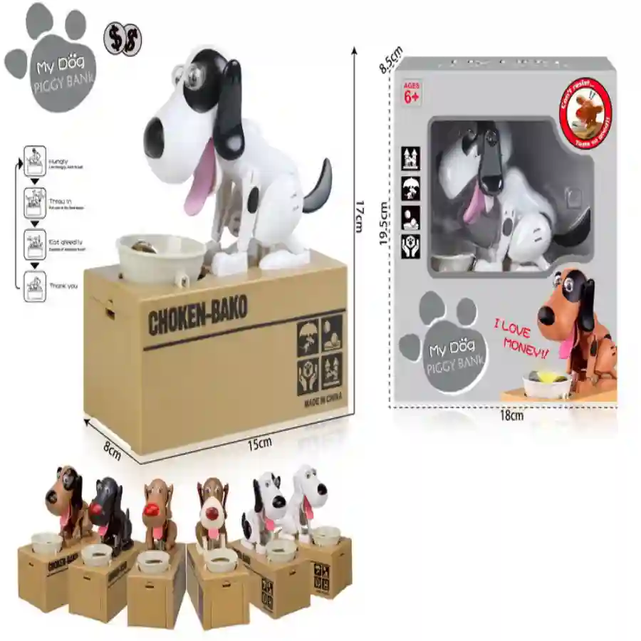 8801 My Dog Piggy Bank Coin Saving Toy | SDMAX Toys Wholesaler