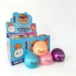 Mystery Bun Squishy Fidget Toy – Cute Glitter Stress Relief Sensory Squeeze Bun | SDMAX Toys Wholesaler