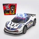5 Star Chase Remote Control Police Car – Alloy Body RC Car with Lights | SDMAX TOYS WHOLESALER