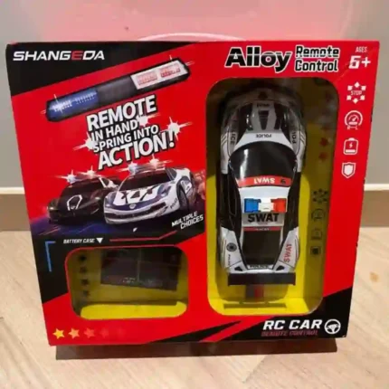 5 Star Chase Remote Control Police Car – Alloy Body RC Car with Lights | SDMAX TOYS WHOLESALER
