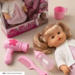 Ruby Talking Baby Doll with Drinking Function & Hair Styling Accessories | SDMAX TOYS WHOLESALER
