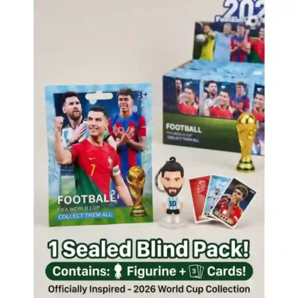 2026 Football World Cup Collectible Figure & Card Set – 24 PCS Display Box | SDMAX TOYS WHOLESALER