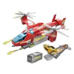 Street Convoy Cargo Aircraft Toy with Light, Music, Missile Launcher & Cargo Container | SDMAX TOYS WHOLESALER
