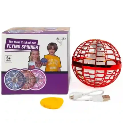 Flying Spinner Ball with LED Lights – USB Rechargeable Hand Controlled Flying Toy | SDMAX TOYS WHOLESALER