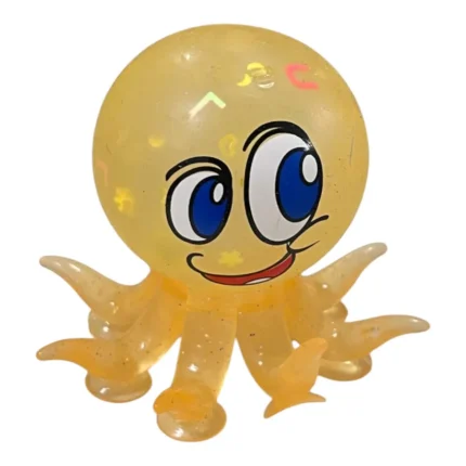 Squeeze Octopus with Suction Suckers