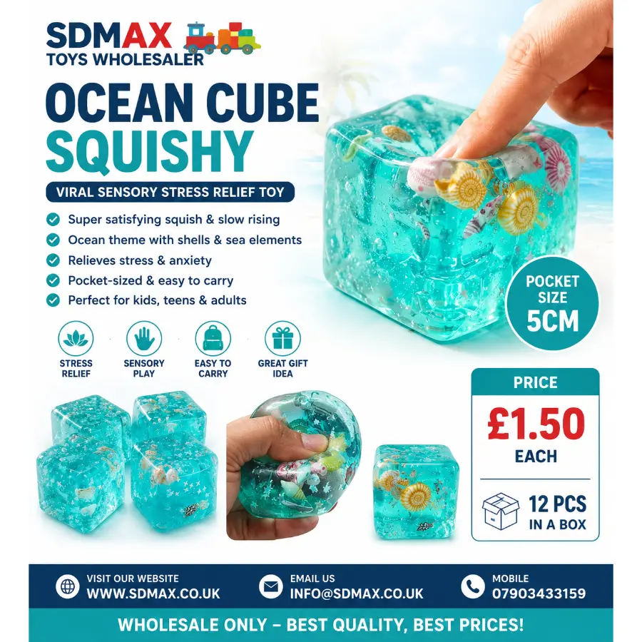 Ocean Cube Squishy Ocean Cube Squishy