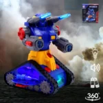 Battery Operated Dynamite Robot Warrior Toy for Kids