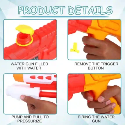 lightweight water gun toy for summer fun