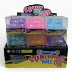 Glitter Squishy Sensory Cubes | Squeez Ball Fidget | SDMAX UK