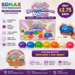 Metallic Soft and Glutinous Dumpling Buns Stress Relief Squishy Toys – SDMAX Toys Wholesaler UK