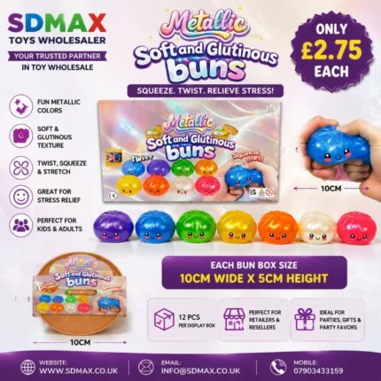 metalic dumpling bun