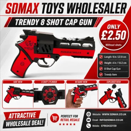 8 Shot Cap Gun Toy