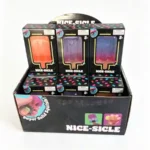 Nice-Sicle Ice Cream Squishy slow-rise popsicle stress relief toy in assorted gradient colours, supplied in individual retail boxes and a 12-piece countertop display by SDMAX Toys Wholesaler.