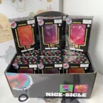 Nice-Sicle Ice Cream Squishy slow-rise popsicle stress relief toy in assorted gradient colours, supplied in individual retail boxes and a 12-piece countertop display by SDMAX Toys Wholesaler.
