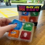 Soda Cube Squishy Set – Super Solid Slow Rise Soft Drink Inspired Sensory Toy by SDMAX Toys Wholesaler
