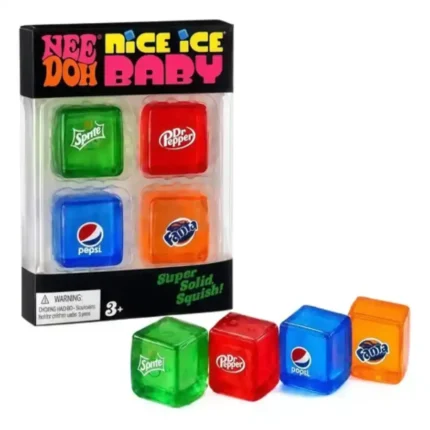 Soda Cube Squishy Set – Super Solid Slow Rise Soft Drink Inspired Sensory Toy by SDMAX Toys Wholesaler