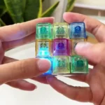 LED Light-Up 9-Key Mechanical Keyboard Fidget Toy – RGB Clicky Sensory Stress Relief Toy | SDMAX Toys Wholesaler