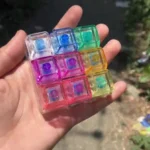 LED Light-Up 9-Key Mechanical Keyboard Fidget Toy – RGB Clicky Sensory Stress Relief Toy | SDMAX Toys Wholesaler