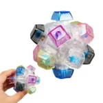 LED Light-Up Mechanical Keyboard Fidget Ball with Transparent Colourful Clicky Switches and RGB Lights – SDMAX Toys Wholesaler