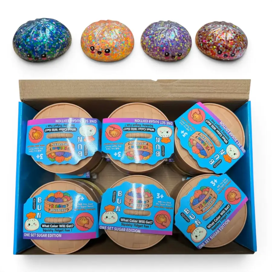 Viral Glitter Dumpling Squishy Toy Viral Glitter Dumpling Squishy Toy