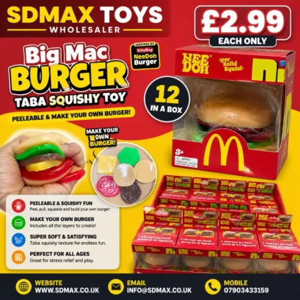 big mac burger squishy