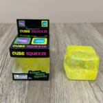 5cm Sugar Edition Glitter Cube Squeeze Ball – random colors, 12 pcs per box