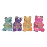 Gummy Bear Glitter Squishy sensory toy in assorted colors – wholesale from SDMAX Toys Wholesaler