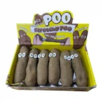 Stretchy Poo Squishy Toy 15cm – Soft & Stretchy Squeeze Stress Relief Fidget Toy | 12 PCS Box | SDMAX Toys Wholesaler