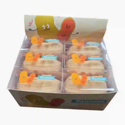 Crunchy Squeeze Peanut Squishy Toy 10x5cm SDMAX Toys Wholesaler
