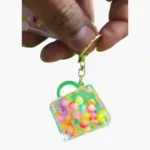 Cute Liquid-Filled Mini Handbag Keychain | Wholesale Shaker Bag Charm