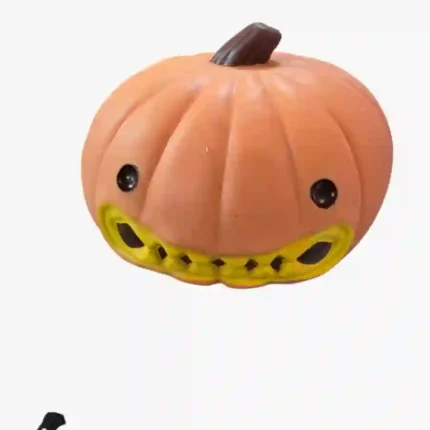 SDMAX Halloween Pumpkin Squishy Toy 19x13cm Orange Squeeze Toy
