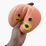 SDMAX Halloween Pumpkin Squishy Toy 19x13cm Orange Squeeze Toy