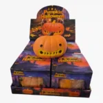 SDMAX Halloween Pumpkin Squishy Toy 19x13cm Orange Squeeze Toy